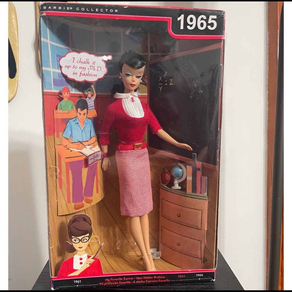 Barbie Teacher 1965 - LIMITED EDITION - BARBIE COLLECTOR